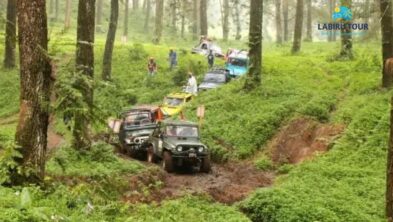 Outbound Amazing Race Jeep Coban Talun